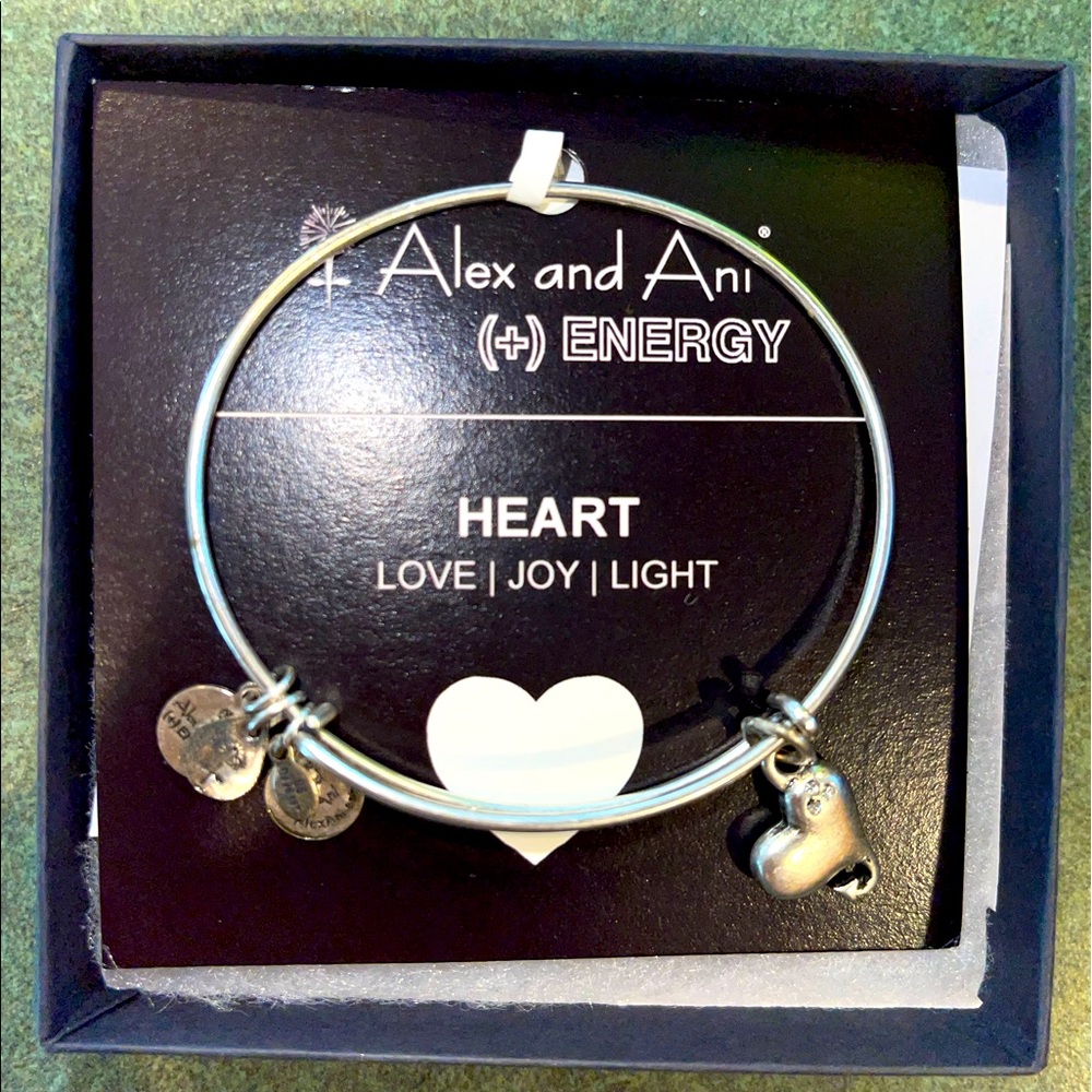 Alex and Ani heart bracelet